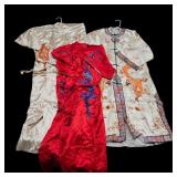 Trio of Kimono Style Robes