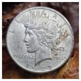 1922 Silver Peace Dollar
