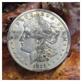 1921 Morgan Silver Dollar