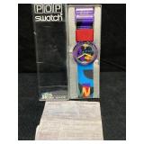NOS POP SWATCH W/ ORIGINAL RECEIPT FROM MACYï¿½S