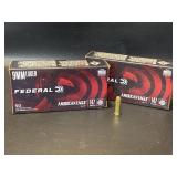 Federal 9mm Luger Ammunition , 2 Box , 100 Rounds