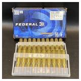 Federal 308 Win Ammunition , 1 Box , 20 Rounds