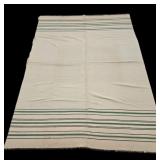 Vintage Hand / Loom Woven Trade Blanket