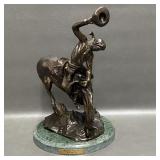 Cowboy Bronze, Bronco Twister by CM Russell