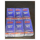CCI 22 LR Ammunition, 6 Boxes, 300 Rounds