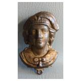 Cast Iron Match Safe, Christopher Columbus, Match
