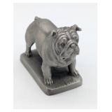 RAWCLIFF 1986 FINE PEWTER U.S.A BULLDOG #826 2.5"