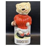 Vintage Wisconsin Badgers McCormick Decanter,