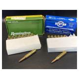 2 Partial Boxes 7mm Rem Mag Ammunition ,