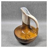 Anna Van Briggle Signed Mid Century Pottery Pitche