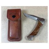 McCoy Hunter Lockblade Knife & Sheath