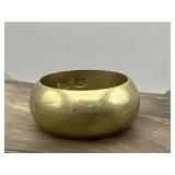 18K 750 Wide Gold Band 11.45g