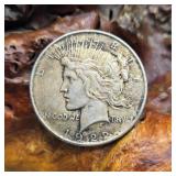 1922 Silver Peace Dollar