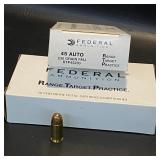 Federal 45 Auto RTP Ammunition, 2 Boxes, 100 Rds