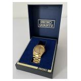 Menï¿½s Seiko Quartz Watch in Box