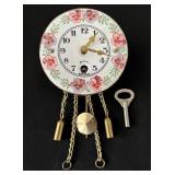 Wintermantel Mechanical Miniature 8 Day Wall