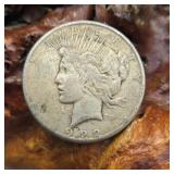 1922 Silver Peace Dollar