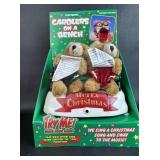 Carolers on. Bench Christmas Untested
