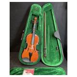 NICE OSB VIOLIN IN CASE W/ BOW & NEW STRING