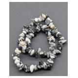 2- ZEBRA JASPER NUGGET BRACELETS