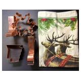 Big Heavy Copper Cookie Cutters incl Arkansas &