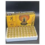 Browning 45 Auto Ammunition, 1 Box , 50 Rounds