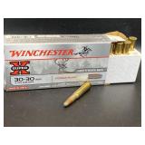Winchester 30-30 Win Ammunition, 1 Box , 20 Rds