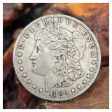 1880 O Morgan Silver Dollar