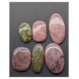 UNAKITE JASPER PLUS COBOCHONS