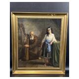 Oil Painting after Wendell Tornoe, Mignon and