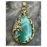 Vintage Julianna Brutalist "Love Witch" Lucite