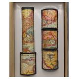 KALEIDOSCOPE WORLD MAPS DESIGN CHANGEABLE LENS