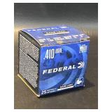 Federal 410ga Shotgun Shells, 1 Box, 25 Shells