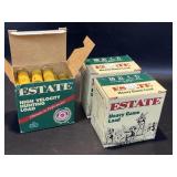 Estate 20ga Shotgun Shells, 73 Shells, 2 Boxes +