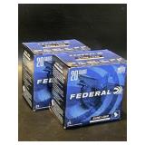 Federal 20ga Shotgun Shells, 2 Boxes, 50 Shells,