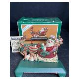ST. NICKï¿½S SEIGH RIDE DOUBLE HOOK CAST-IRON