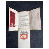 2 VINTAGE PHILLIPS 66 SEWING KITS