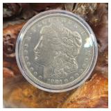 1921 Morgan Silver Dollar