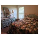 Queen Size Bedroom Suite- Bed, Dresser ++