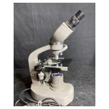 VINTAGE OLYMPUS STANDARD BINOCULAR MICROSCOPE