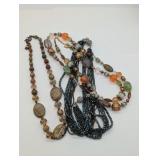 3- BEADED NECKLACES