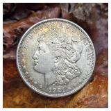 1921 D Morgan Silver Dollar