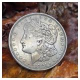 1921 D Morgan Silver Dollar