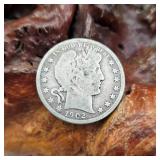 1902 Barber Half Dollar