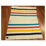 Vintage Eaton All Wool Trapper 4 Point Blanket