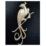 Ari D. Norman Sterling Silver 3.25" Bird of