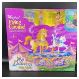 1995 Galoob Sky Dancers Fairy Flyers Carousel New