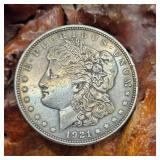 1921 Morgan Silver Dollar