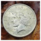 1923 Silver Peace Dollar