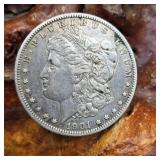 1901 O Morgan Silver Dollar